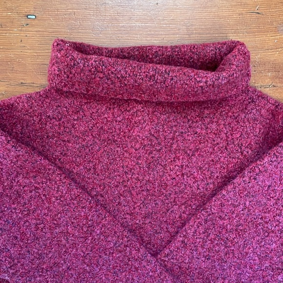 Eileen Fisher swing turtleneck merino boucle large - Picture 8 of 8